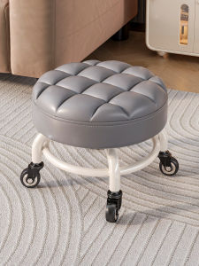 เก้าอี้เด็กแบบหมุนได้ 4 ทิศทาง บ้าน รูปทรงกลม เก้าอี้เด็ก โซ่ลื่น ที่รองเท้าสั้น ที่นั่งสั้น ประตู รองเท้าเปลี่ยน