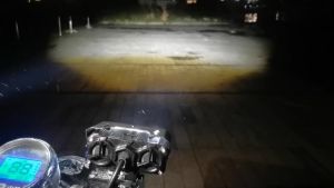 1pc Tri-Star LED Driving Light For Motorcycle and Cars Waterproof