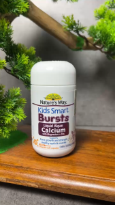[Nhập khẩu chính ngạch] Viên uống Natures Way Burst Calcium With Magnesium + Zinc - Bổ sung canxi giúp xương và răng chắc khỏe (30 viên)