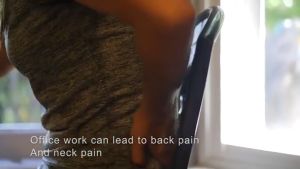FOCANO Adjustable Back Brace for Both Male and Female Use in Posture Correction to Prevent Hunchback in Aitting Posture