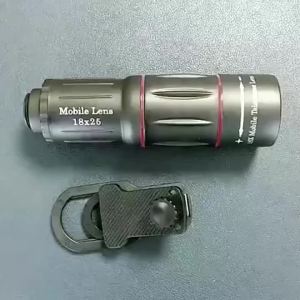 1pcs 18/28 Times Single Barrel Telephoto Lens External Camera Suitable For Mobile Phones Telescopes Concert Shooting