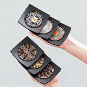 Thảm Cốc Phong Cách Nhật Bản Cao Cấp Chống Trượt Chống Nóng Họa Tiết Sơn Sứ Dùng Cho Văn Phòng Và Gia Đình Cốc Trà