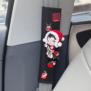 Cute Car Safety Belt Shoulder Protector Bubble Design Prevents Neck Strangulation Vehicle Interior Decoration Accessories