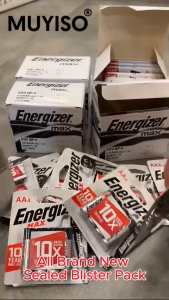 🪫 ENERGIZER 🇸🇬 [BUNDLE OF 24/48] AA/AAA MAX BATTERY | Alkaline Batteries [MUYISO]
