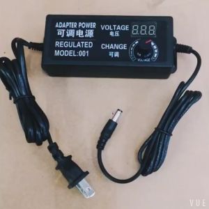 อะแดปเตอร์ปรับพลัง 9-24V 3A/5A การรบกวน 120W Power Adapter Supply พร้อมจอแสดงผลแรงดันไฟฟ้า LED ส่งจากประเทศไทย