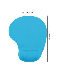 Silicone Wrist Rest Mouse Pad Soft Non-Slip Ergonomic Wrist Support for Office Computer Laptop 1PC