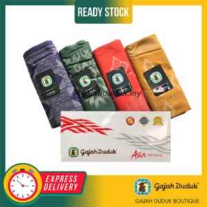 Kain Pelikat Eksklusif Gajah Duduk Asia Kembang ✅Boleh Pilih Warna Sesuai Dibuat bagi Baju Wanita dan Lelaki (Medium–4000 Benang)