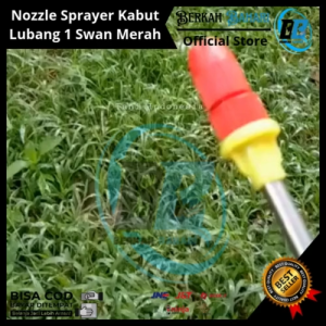 Nozzle Sprayer Lubang 1 Swan Merah | Spuyer Kabut Embun 1 Lubang Swan | Sprayer Swan Manual Elektrik