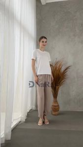 DNaRa - Joy Top Kaos Polos Cotton Combed 20S O-Neck Big Size