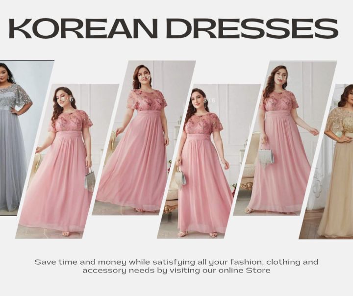 lazada bridesmaid dress