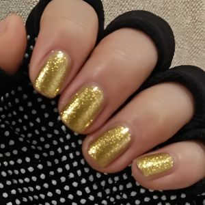 24pcs/set Short Medium Long fake nails golden brown silver sparkling glitter Square almond ballet tips press on false nail art