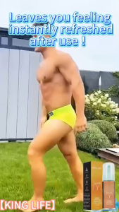 【KING LIFE】Men’s Private Parts Antibacterial Cleaning Mousse 60ml/ Antibacterial/Deodorization /Prevents Itch men private part wash