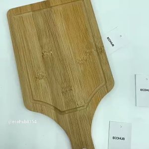 Thớt tre ECOHUB decor bánh mỳ Steak
