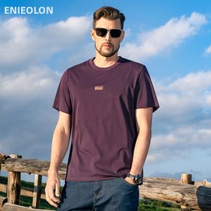 Enjeolon | Áo Thun Nam Mùa Hè Chất Liệu Lụa Bông Đá