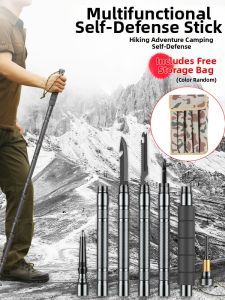 PATGEAR | Folding Extendable Defense Travel Hiking Stick