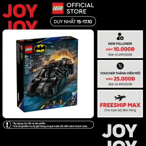 LEGO SUPERHEROES 76303 Đồ Chơi Lắp Ráp Batman Tumbler Đấu Với Two-Fac Và Joker (429 chi tiết)