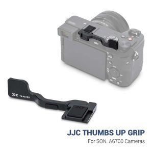 JJC Metal Thumb Up Grip for Sony A6700 CameraHot Shoe Thumb Rest Support Grip for Stable and Safe Hand Holdwith Anti-Scratch Silicone PadNot Affect The Use of Camera Buttons