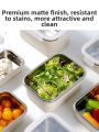 LocknLock | 316 Stainless Steel multi-size Sealed  Food Storage Box. 