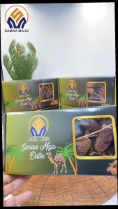 Tamrah Kurma Tangkai Premium Deglet Nour Branch Dates of Tunisia 400gm