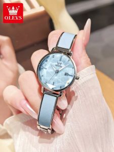 OLEVS | Đồng Hồ Quartz Thời Trang Màu Morandi cho Nữ