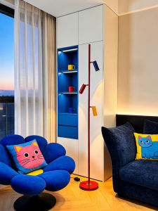 YUANSHENGDA | Creative Colorful Memphis Style Decorative Floor Lamp