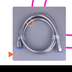 Stainless Steel Bidet Spray Hose – 1.2m & 1.5m Flexible Shower Connector