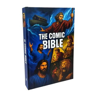 The Comic Bible Book Fun Artwork And Age-Appropriate Text Easy-To-Read Stories In Comic Book Form