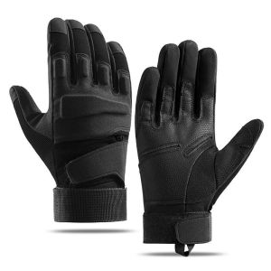 The Black Eagle Long Finger Tactical Gloves are specially designed for mens outdoor training combat protection wear resistanc