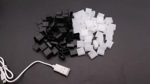 10Pcs Plastic USB male anti-dust plug stopper cap cover protector lids