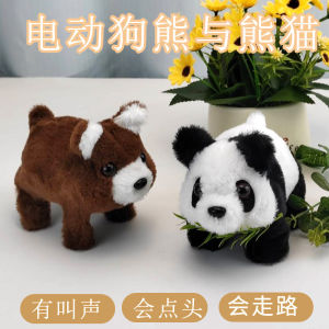 Đồ Chơi Điện Tử Gấu Trúc Chó Búp Bê Nhồi Bông Có Thể Gật Đầu Có Thể Đi Lại Đồ Chơi Thú Cưng Cho Trẻ Em Đồ Chơi Búp Bê Cho Bé Trai Và Bé Gái