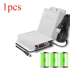 difang | DIFANG 5400mAH UPS Powe Adapter With LCD Display Uninterruptible Endurance Power Supply For Security Cam Power Adapter