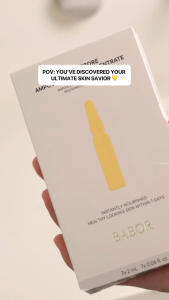 BABOR Nutri Restore Ampoule (7x2ml) | Restorative Ampoule for Nourished & Healthy Skin