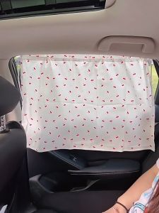 【เสริมความสะอาดแบบใหม่】 ผ้าฝ้าย ม่านบังแดดรถยนต์ สำหรับเด็ก ป้องกันรังสียูวี เสริมความสะอาดแบบใหม่ เพื่อให้ความปลอดภัยและเป็นที่นิยมใน INS