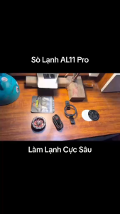 Quạt Tản Nhiệt Sò Lạnh AL11 PRO - Công Suất 15W Đóng Băng Cực Nhanh Có 2 Chế Độ Làm Mát