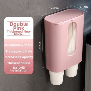 Automatic Cup Drawer Cup Hanging Rack No Drilling