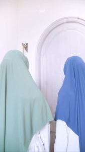 Arafa Hijab - Khimar Haura Pad XL | Khimar Pad Syari Terbaru By Arafa Hijab | Khimar Bahan Jersey Spandek Premium | Khimar Syari Terbaru 2025