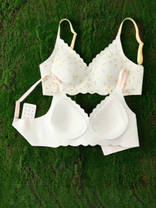 SANFU | Comfortable Thin Padding Wireless Seamless Soft Support Amino Acid Bra