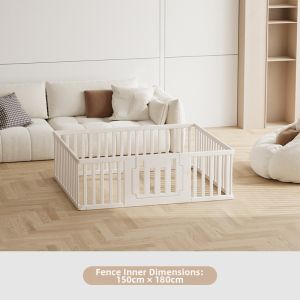 UP DUCK | Baby Playmat & Safety Fence for Small Spaces