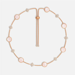 Elegant Layering Pearl Mother-of-Pearl Necklace