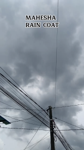 Jas hujan ponco kelelawar dewasa jumbo tebal tidak mudah robek bahan pvc sheet