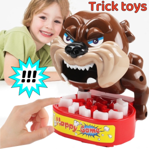 Bad Dog Game Bulldog Toy Bite Hand Funny Interactive Family Game Decompression Parent-child Toys