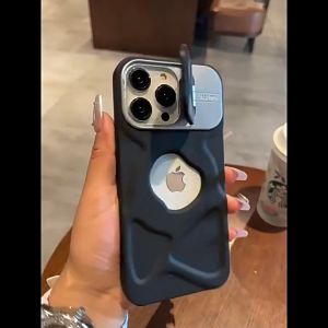 เคส3Dตั้งได้พร้อมที่ปกป้องเลนส์กล้องบานใหญ่ Magnetic Case For iPhone 17Promax 16Pro 16Plus 16 15Promax 15Pro 15Plus 15 14Promax 14Pro 14Plus 14 13Promax 13Pro 13 12Promax 12Pro 12 11Promax 11 เคสไอโฟน เคสสำหรับไอโฟน เคสกันกระแทก