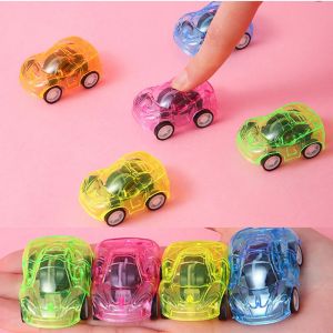 15/30Pcs Mini Transparent Power Car Airplane Childrens Birthday Party Gift Pinata Filler Carnival Christmas Gift Childrens Reward