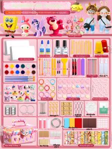 Bộ DIY Đất Sét Không Nấu với Dụng Cụ và Mô Hình