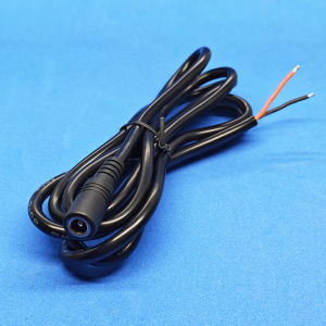 Yuxi | 1/2PCS 18AWG DC5.5x2.1mm Male/Female Power Plug Cable Jack Adapter Connector 12V 0.75mm² DC Wire For CCTV Camera & LED Strip 