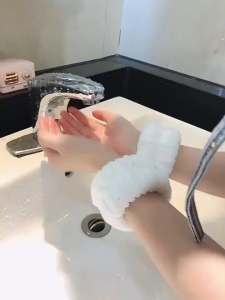 Bộ Đeo Tay Rửa Mặt Băng Đô Tay Thấm Mồ Hôi Chống Chảy Nước