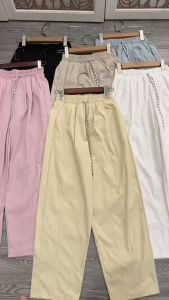 < Hàng Mới Về > Quần Ống Suông Chất Kaki Gió Hàn Mềm Mịn Mát Dành Cho Nữ Nhiều Màu - Q68PH