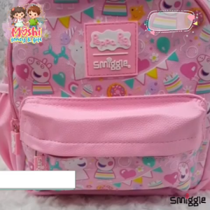 Tas Ransel Anak PAUD TK Motif Peppa Pig / Junior Backpack School Pepa Pig size S / Tas Gendong Sekolah Anak TK Motif Pig - Size S