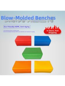 MOLORE | Plastic Hollow Blow Molding Long Bench  Stadium Extendable Chair
