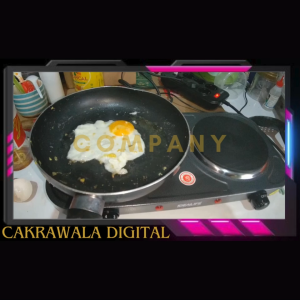 PROMO Taffware Kompor Listrik 2 Tungku Hemat Listrik Portable Hot Plate 2000W - WY-04B